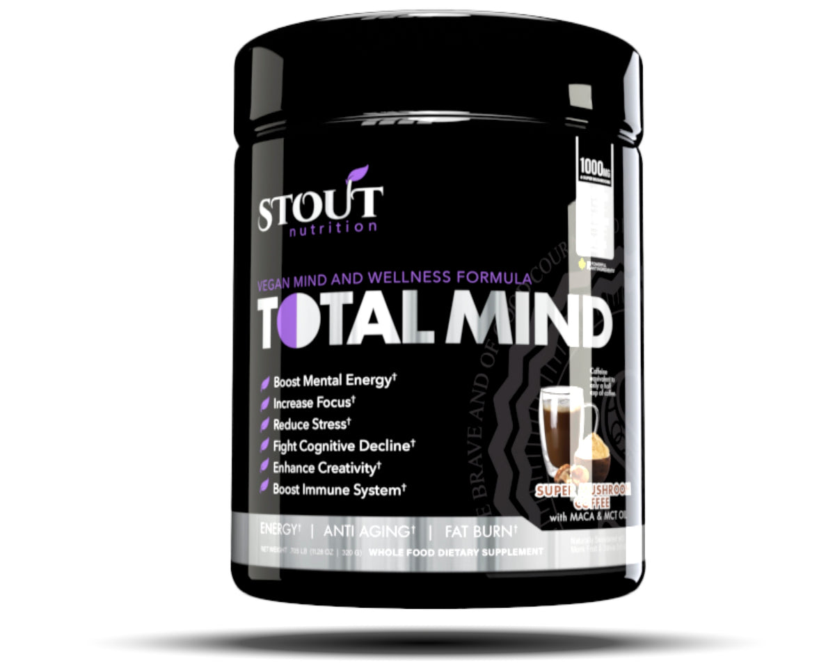 TOTAL MIND SUPER MUSHROOM COFFEE MACA – Stout Nutrition