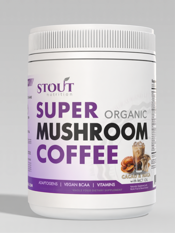 SUPER MUSHROOM COFFEE MACA - NEW LOOK