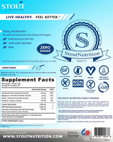 TOTAL HYDRATION 60 Servings
