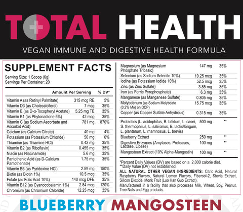 TOTAL HEALTH BLUEBERRY MANGOSTEEN